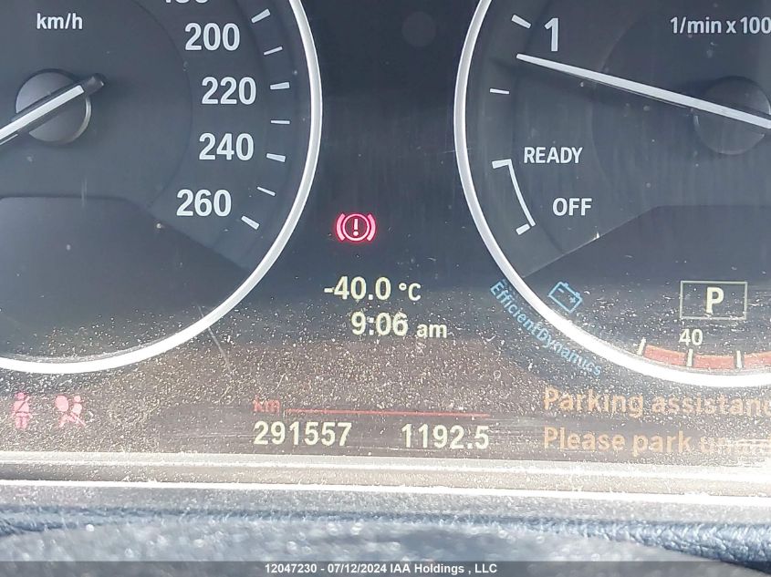 2014 BMW 3 Series VIN: WBA3D5C58EKX95426 Lot: 12047230