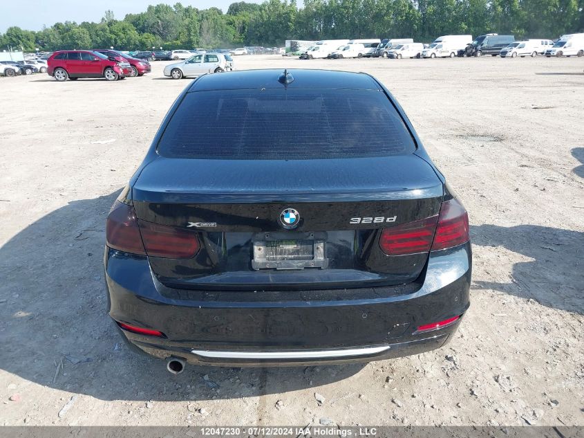 2014 BMW 3 Series VIN: WBA3D5C58EKX95426 Lot: 12047230