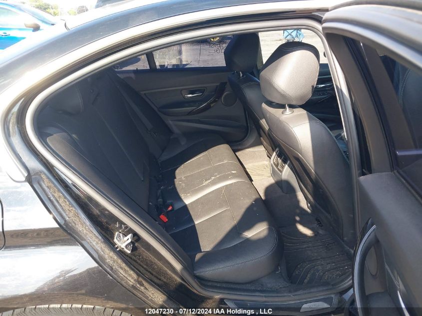 2014 BMW 3 Series VIN: WBA3D5C58EKX95426 Lot: 12047230