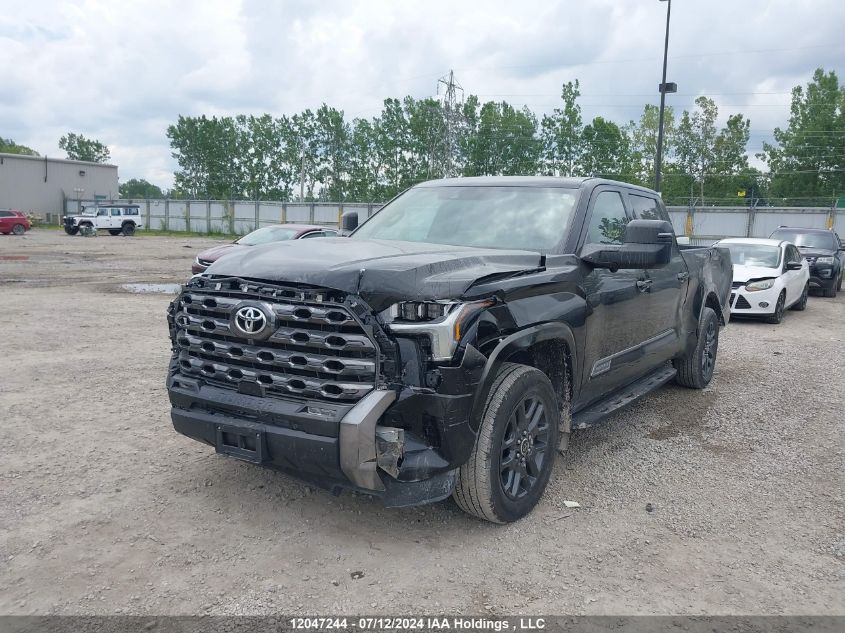 2023 Toyota Tundra Crewmax Platinum/Crewmax 1794 VIN: 5TFNA5EC2PX013482 Lot: 12047244