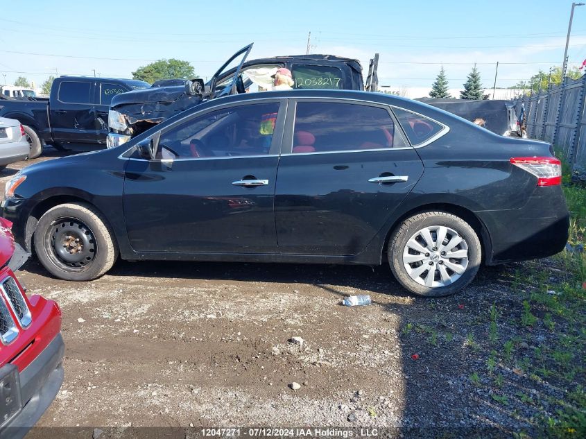 2013 Nissan Sentra VIN: 3N1AB7AP9DL661170 Lot: 12047271