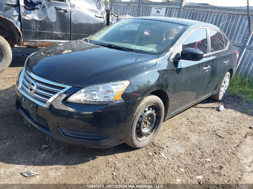 2013 Nissan Sentra VIN: 3N1AB7AP9DL661170 Lot: 12047271