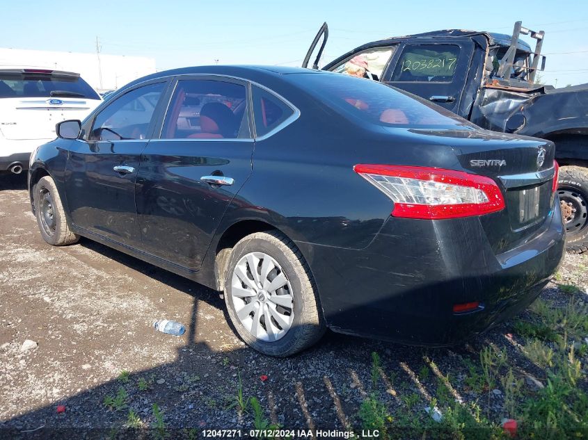 2013 Nissan Sentra VIN: 3N1AB7AP9DL661170 Lot: 12047271