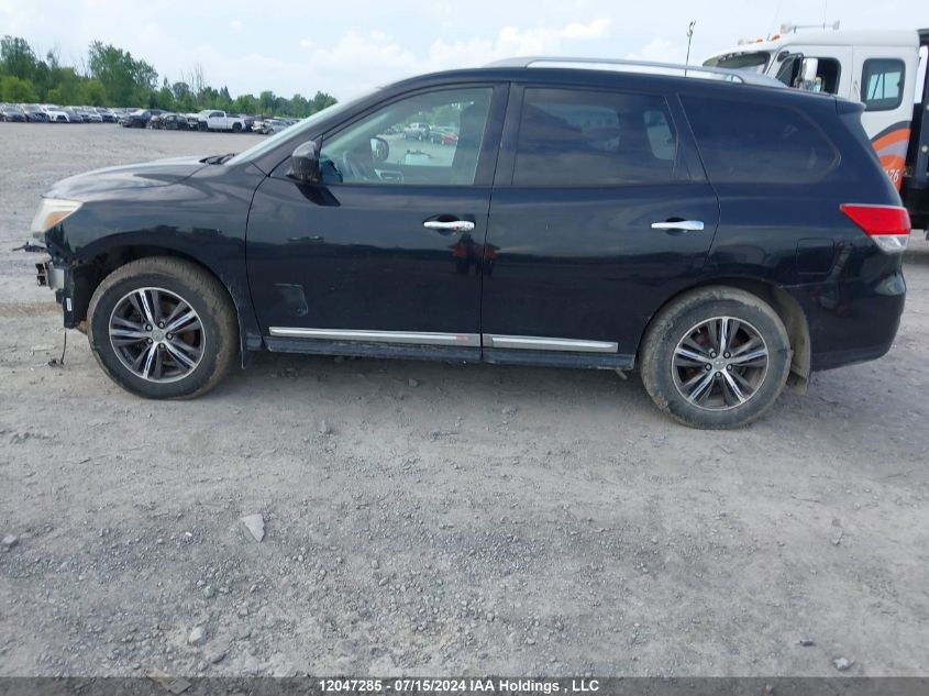 2015 Nissan Pathfinder S/Sv/Sl/Platinum VIN: 5N1AR2MM2FC630639 Lot: 12047285