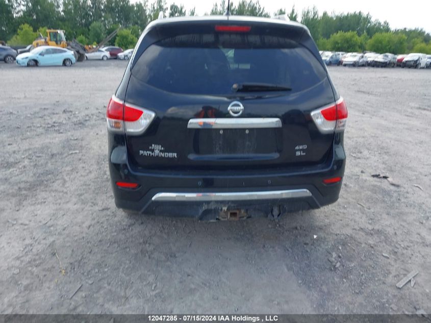 2015 Nissan Pathfinder S/Sv/Sl/Platinum VIN: 5N1AR2MM2FC630639 Lot: 12047285