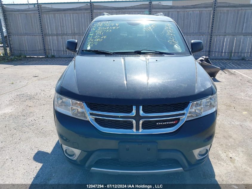 2015 Dodge Journey R/T VIN: 3C4PDDFG0FT566783 Lot: 12047294