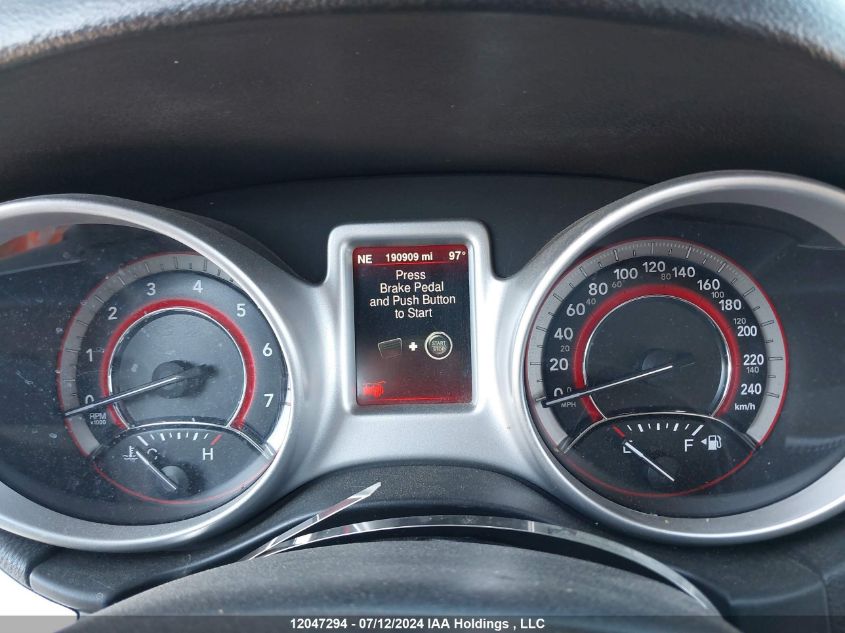 2015 Dodge Journey R/T VIN: 3C4PDDFG0FT566783 Lot: 12047294