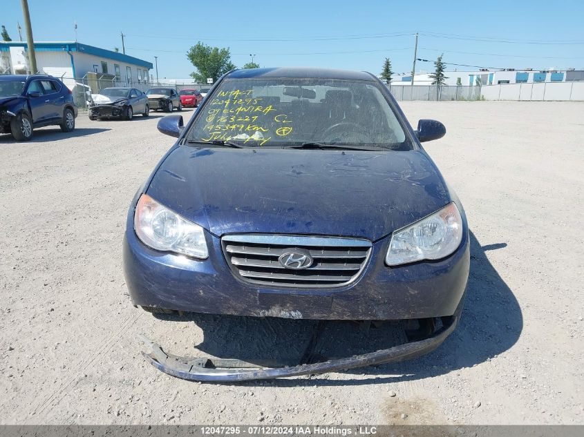 2009 Hyundai Elantra VIN: KMHDU45D69U763229 Lot: 12047295