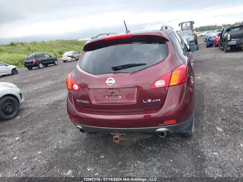 2010 Nissan Murano VIN: JN8AZ1MW5AW102539 Lot: 12047310