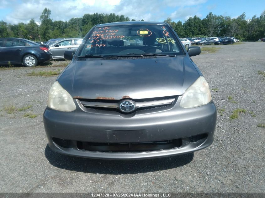 2004 Toyota Echo VIN: JTDBT123540322944 Lot: 12047328