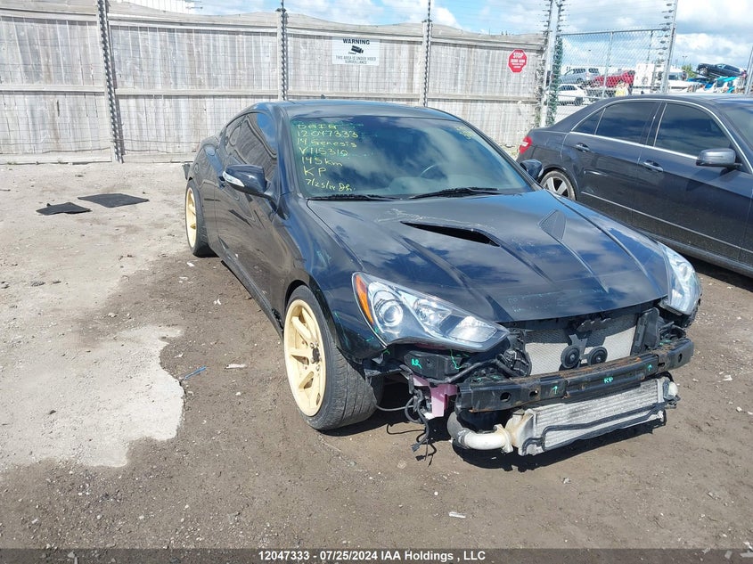 2014 Hyundai Genesis Coupe 2.0T VIN: KMHHT6KD6EU115310 Lot: 12047333