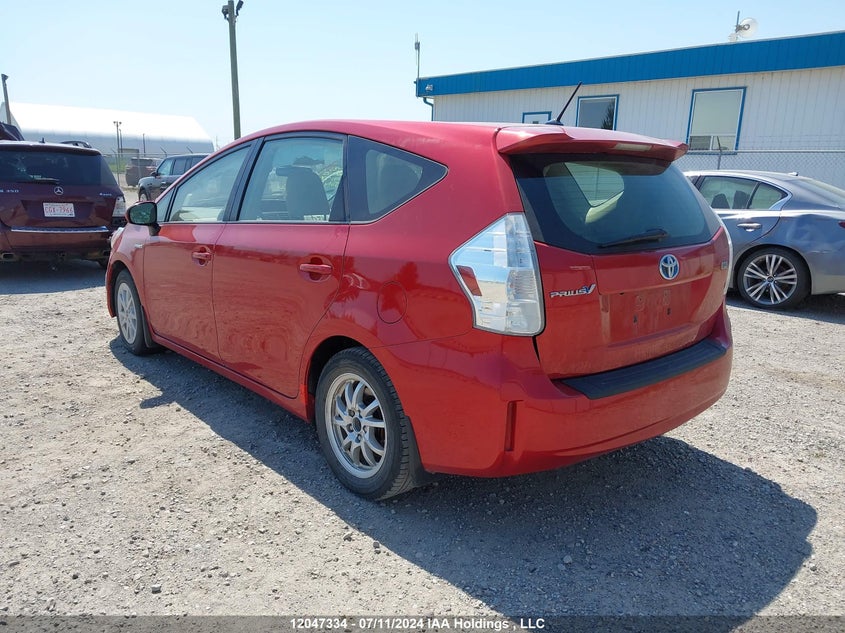 2012 Toyota Prius V VIN: JTDZN3EU5C3171982 Lot: 12047334