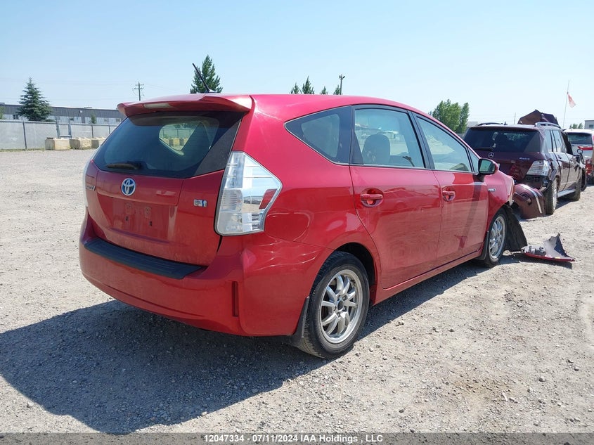2012 Toyota Prius V VIN: JTDZN3EU5C3171982 Lot: 12047334