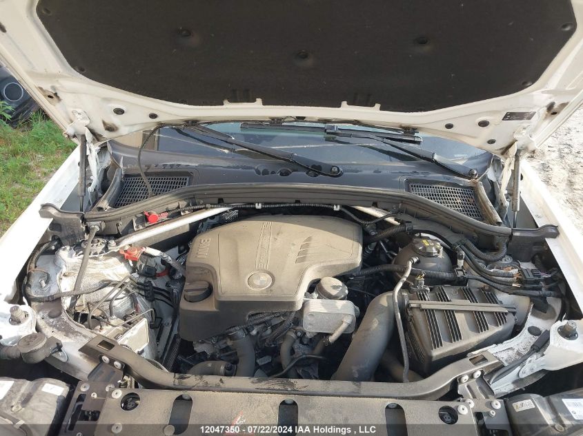 2016 BMW X3 xDrive28I VIN: 5UXWX9C58G0D80444 Lot: 12047350