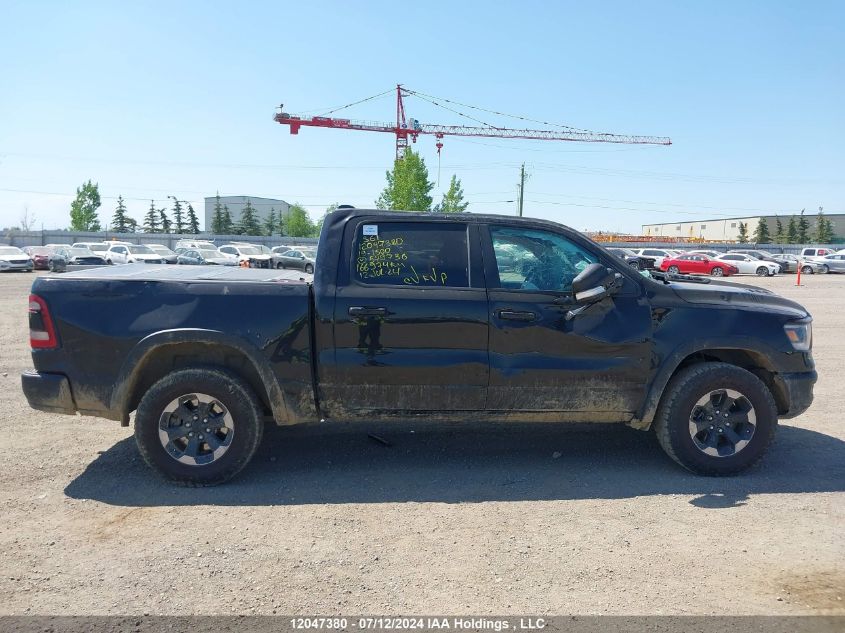 2019 Ram 1500 Rebel VIN: 1C6SRFLT9KN579736 Lot: 12047380