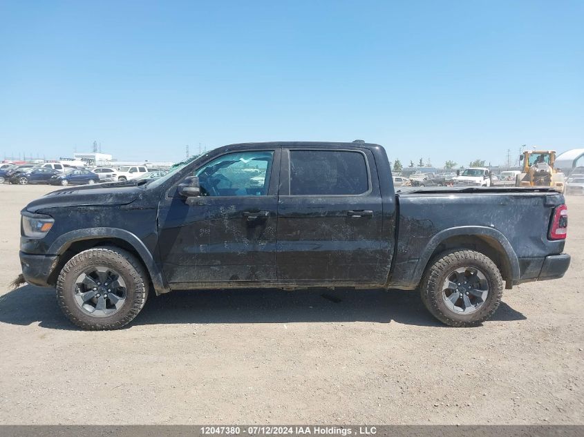 2019 Ram 1500 Rebel VIN: 1C6SRFLT9KN579736 Lot: 12047380