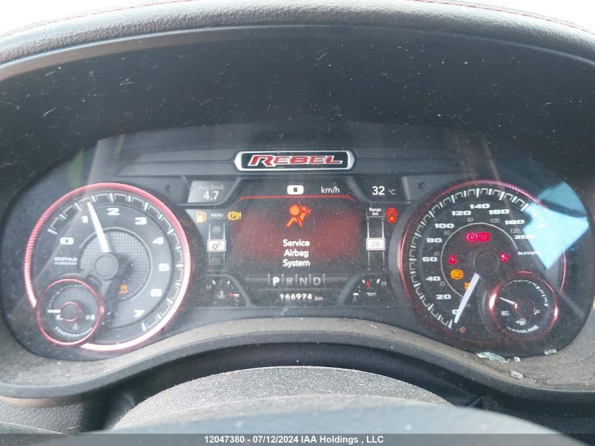 2019 Ram 1500 Rebel VIN: 1C6SRFLT9KN579736 Lot: 12047380