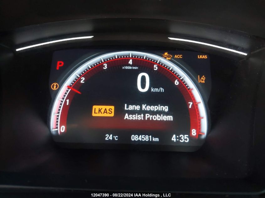 2020 Honda Civic Hatchback VIN: SHHFK7H48LU301978 Lot: 12047390