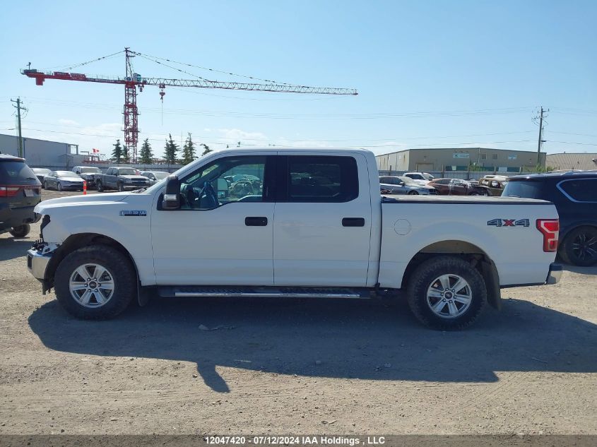 2018 Ford F150 Supercrew VIN: 1FTEW1EGXJFB13646 Lot: 12047420