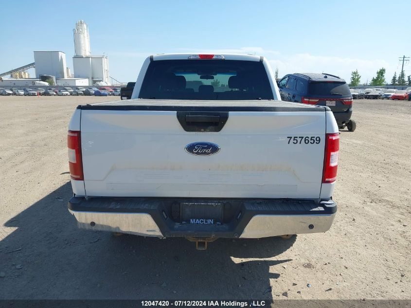 2018 Ford F150 Supercrew VIN: 1FTEW1EGXJFB13646 Lot: 12047420