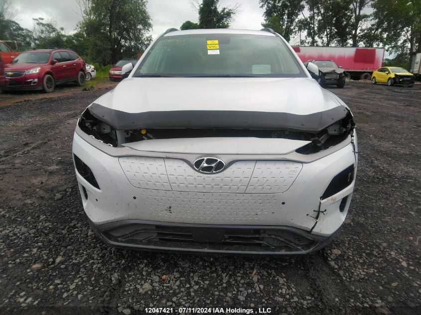 2019 Hyundai Kona Ev Ultimate VIN: KM8K33AG6KU021391 Lot: 12047421