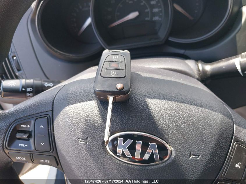 2013 Kia Rio VIN: KNADM4A3XD6208036 Lot: 12047426