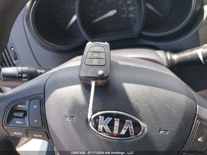 2013 Kia Rio VIN: KNADM4A3XD6208036 Lot: 12047426