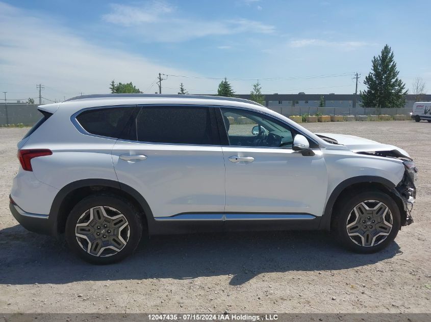 2021 Hyundai Santa Fe Limited VIN: KM8S5DA16MU006923 Lot: 12047435