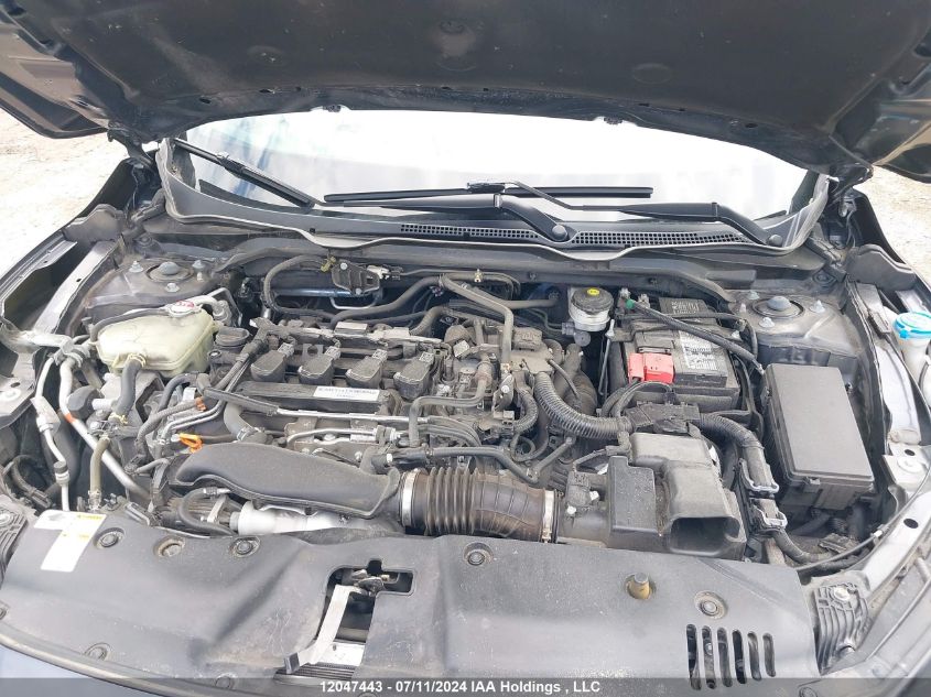 2020 Honda Civic VIN: 2HGFC1F91LH105189 Lot: 12047443