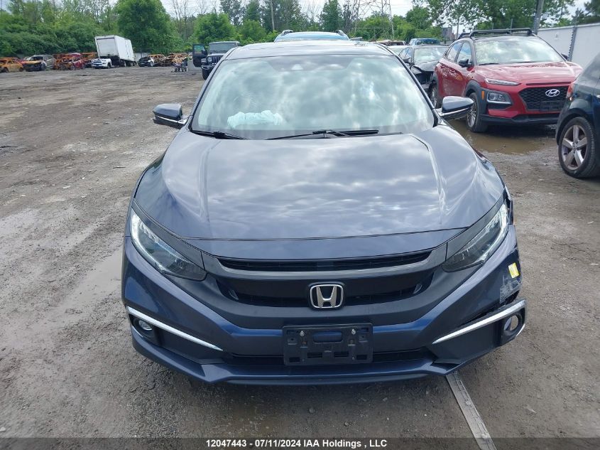 2020 Honda Civic VIN: 2HGFC1F91LH105189 Lot: 12047443
