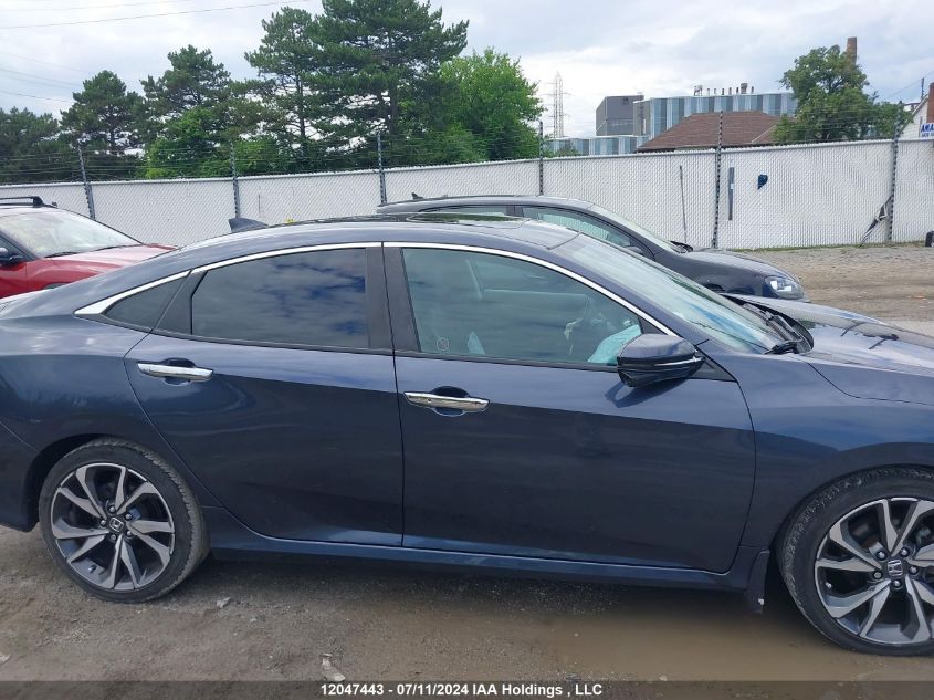 2020 Honda Civic VIN: 2HGFC1F91LH105189 Lot: 12047443