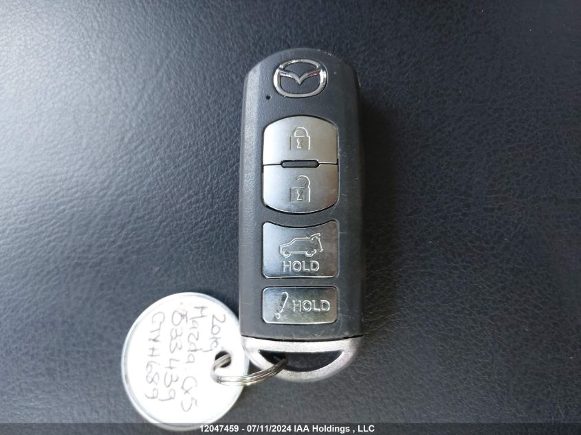2019 Mazda Cx-5 VIN: JM3KFACM2K0533439 Lot: 12047459