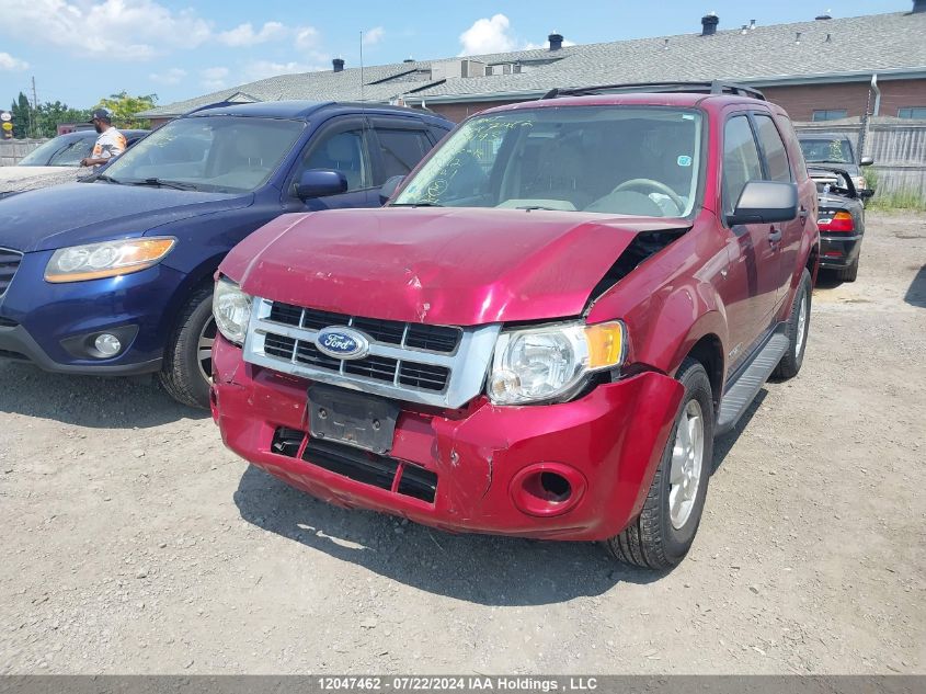 2008 Ford Escape VIN: 1FMCU93168KB89193 Lot: 12047462