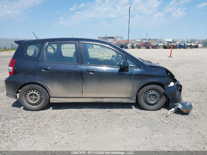 2007 Honda Fit VIN: JHMGD37647S811814 Lot: 12047476