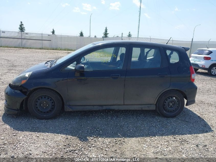 2007 Honda Fit VIN: JHMGD37647S811814 Lot: 12047476