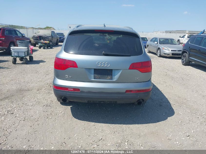 2007 Audi Q7 VIN: WA1BY74L37D035210 Lot: 12047478