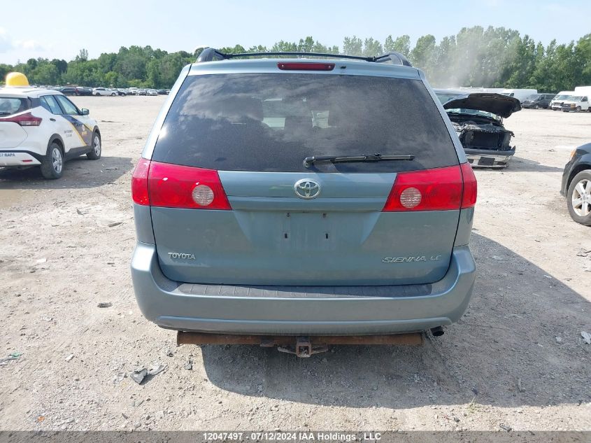 2010 Toyota Sienna Ce/Le VIN: 5TDKK4CC8AS334095 Lot: 12047497