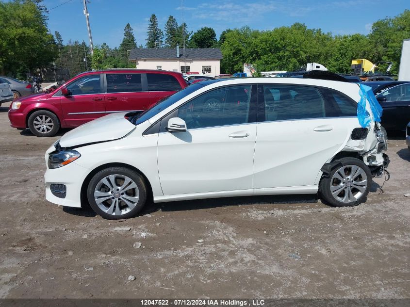 2015 Mercedes-Benz B-Class B 250 VIN: WDDMH4GB0FJ305743 Lot: 12047522