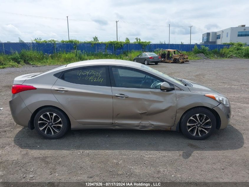 2011 Hyundai Elantra VIN: 5NPDH4AE7BH046264 Lot: 12047526