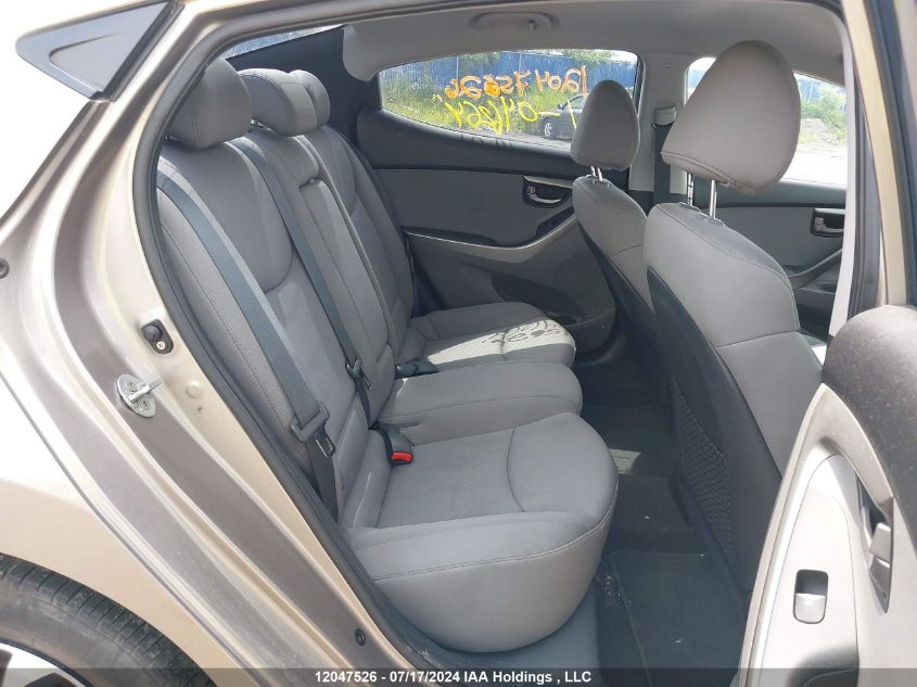 2011 Hyundai Elantra VIN: 5NPDH4AE7BH046264 Lot: 12047526