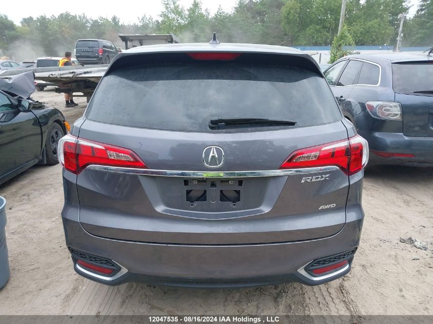 2017 Acura Rdx VIN: 5J8TB4H50HL810657 Lot: 12047535