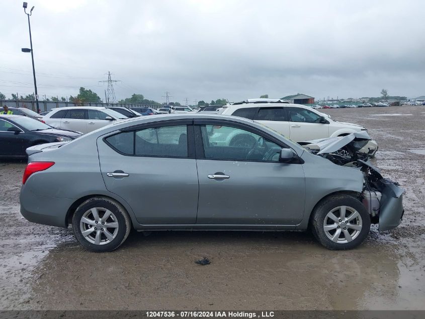 2013 Nissan Versa VIN: 3N1CN7AP6DL890860 Lot: 12047536