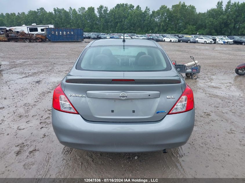 2013 Nissan Versa VIN: 3N1CN7AP6DL890860 Lot: 12047536