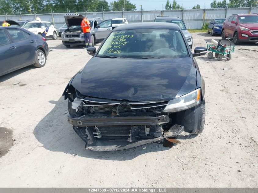 2016 Volkswagen Jetta Sedan VIN: 3VW267AJ7GM378182 Lot: 12047539