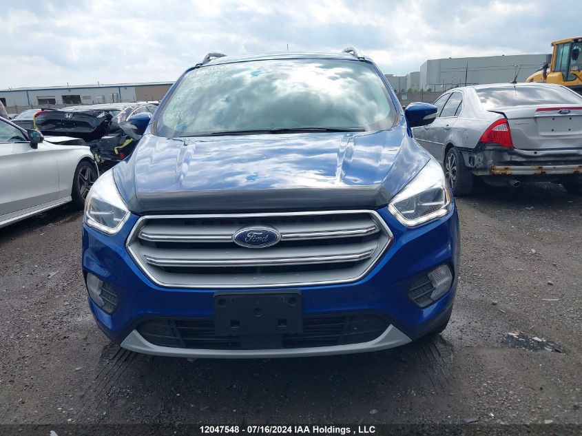 2018 Ford Escape Titanium VIN: 1FMCU9J96JUB56830 Lot: 12047548