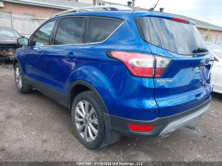 2018 Ford Escape Titanium VIN: 1FMCU9J96JUB56830 Lot: 12047548