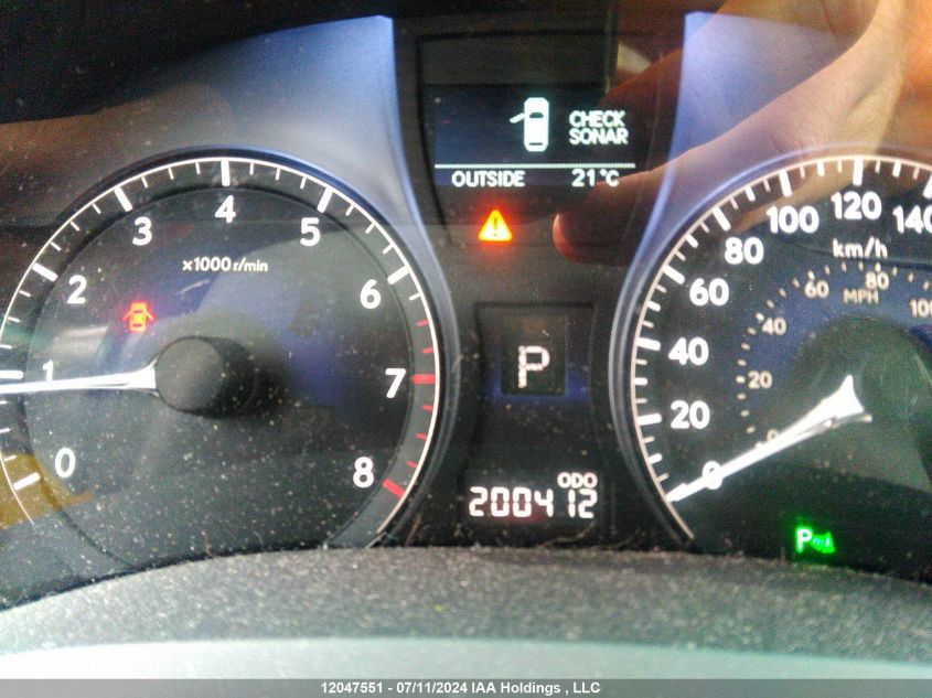 2011 Lexus Rx 350 VIN: JTJBK1BA0B2437810 Lot: 12047551