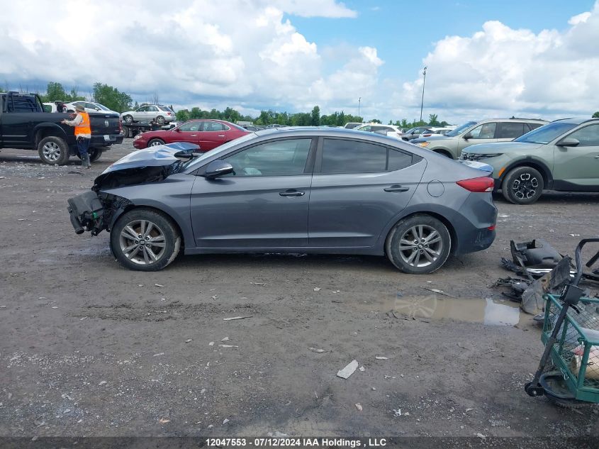 2018 Hyundai Elantra Sel/Value/Limited VIN: KMHD84LF1JU651175 Lot: 12047553