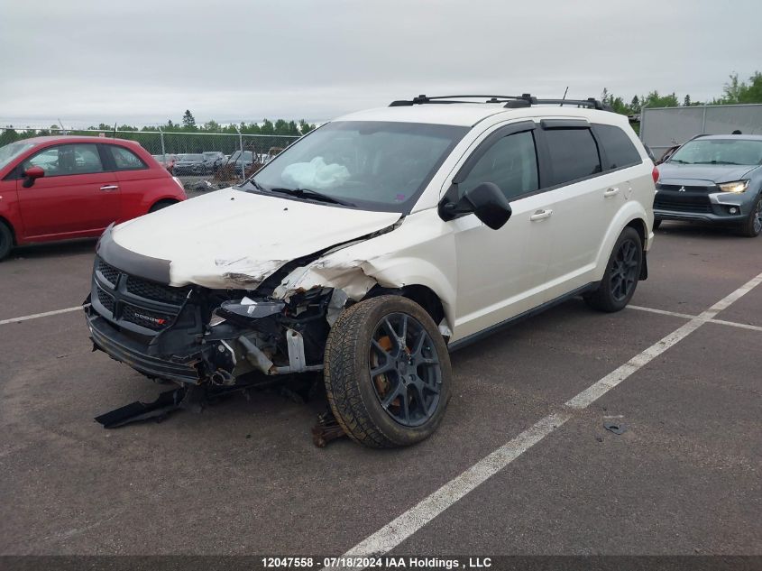 2016 Dodge Journey Sxt/Limited VIN: 3C4PDCCGXGT235676 Lot: 12047558