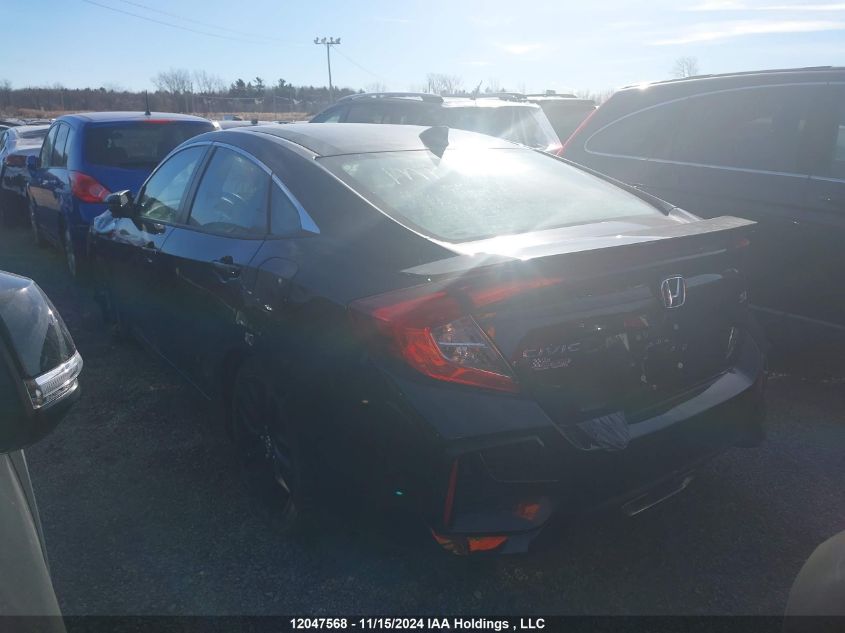 2020 Honda Civic VIN: 2HGFC1E57LH200659 Lot: 12047568